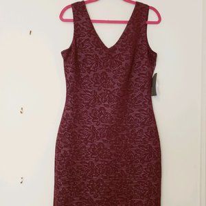 Donna Ricco v-neck sleeveless dress - NEW